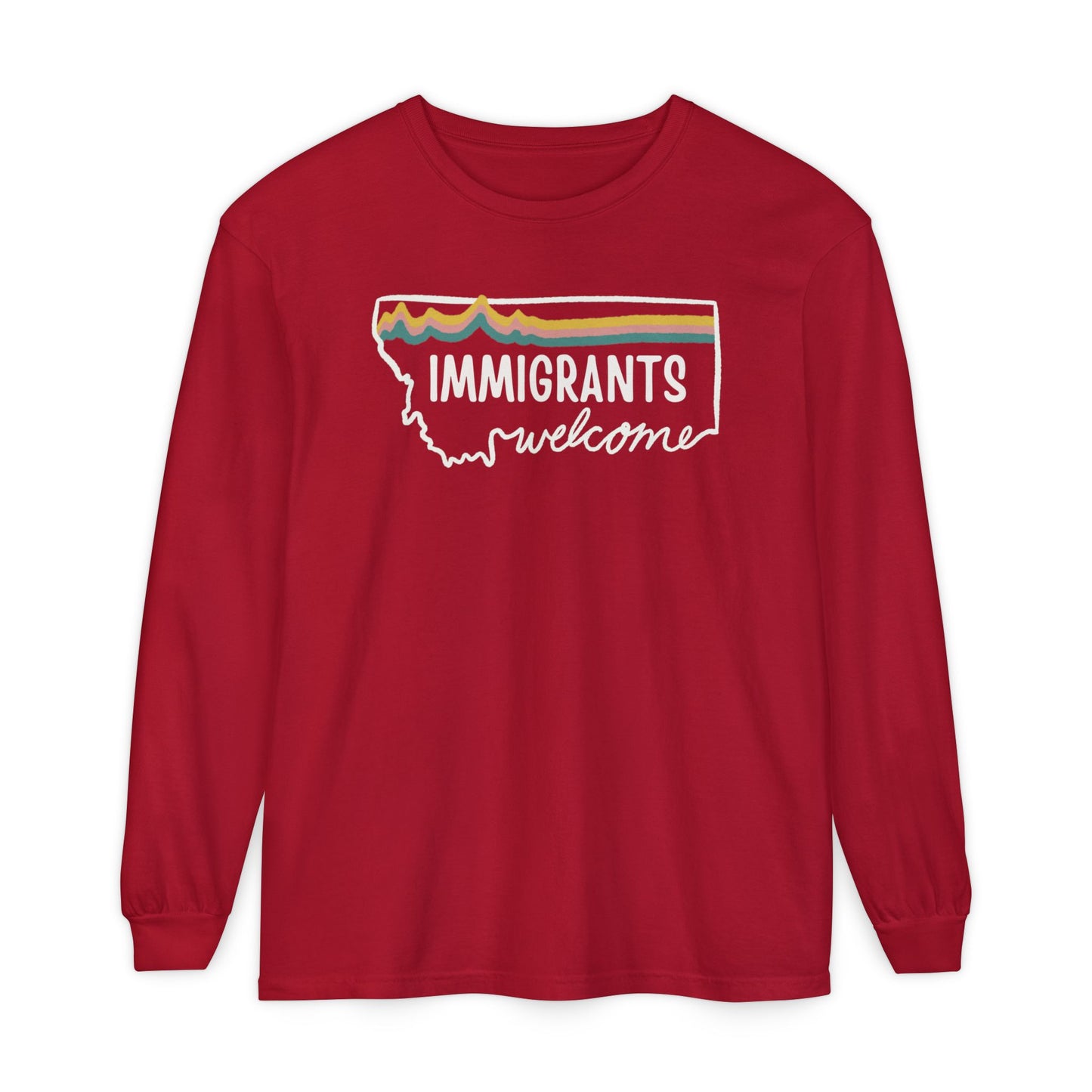 Soft Landing Missoula - 10 Years Welcome, unisex long sleeve tee.