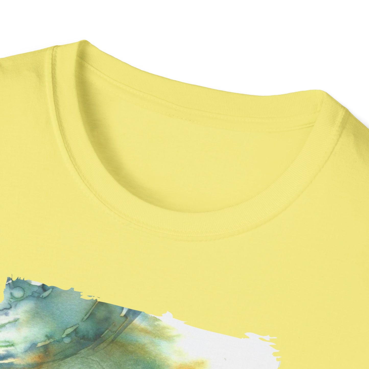 T-shirt for the fish lover, Eco-Friendly Artistic Watercolor T-Shirt | Raise Your Voice