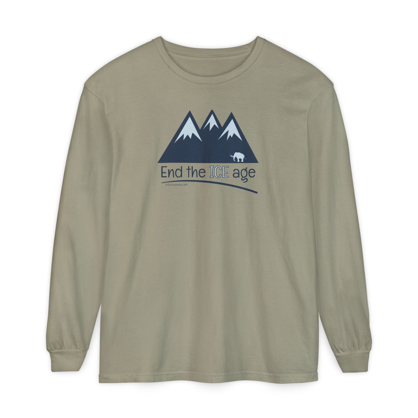 End the ICE age, long sleeve tee