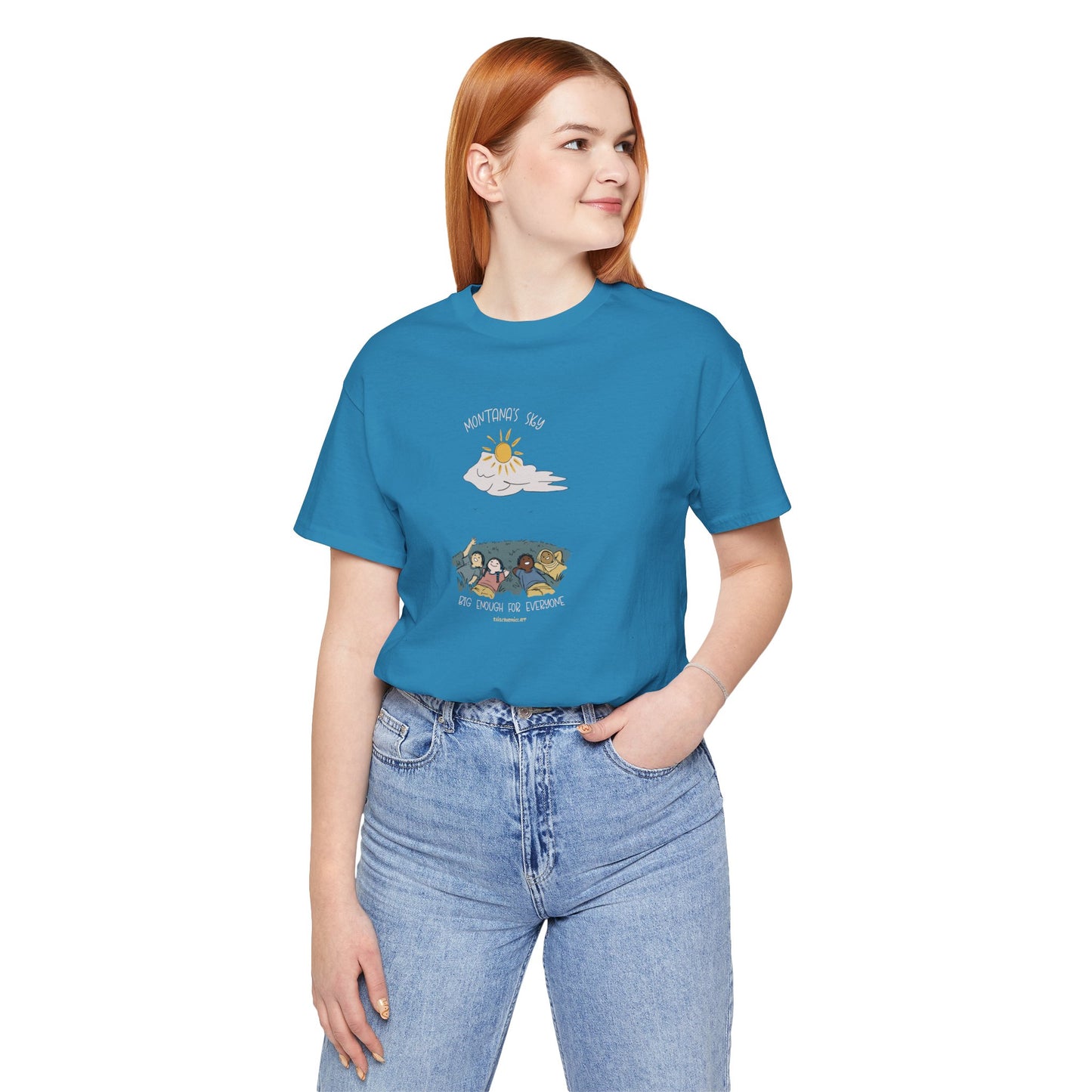 Montana’s Sky is big enough for everybody, unisex tee
