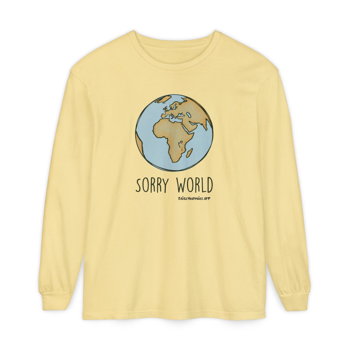 Sorry World Long Sleeve Tee