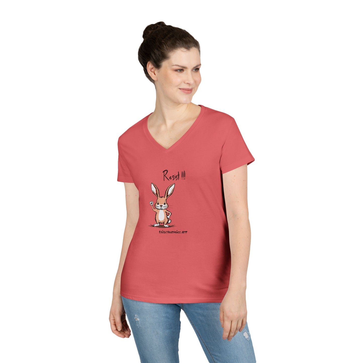 Rabbits Resist! Women's Tee