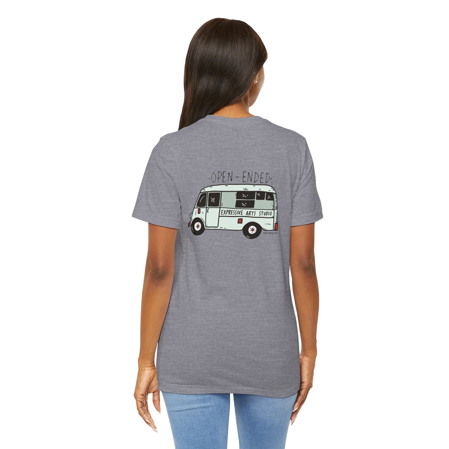 Open Ended Expressive Arts Studio, Unisex Jersey Short Sleeve Tee