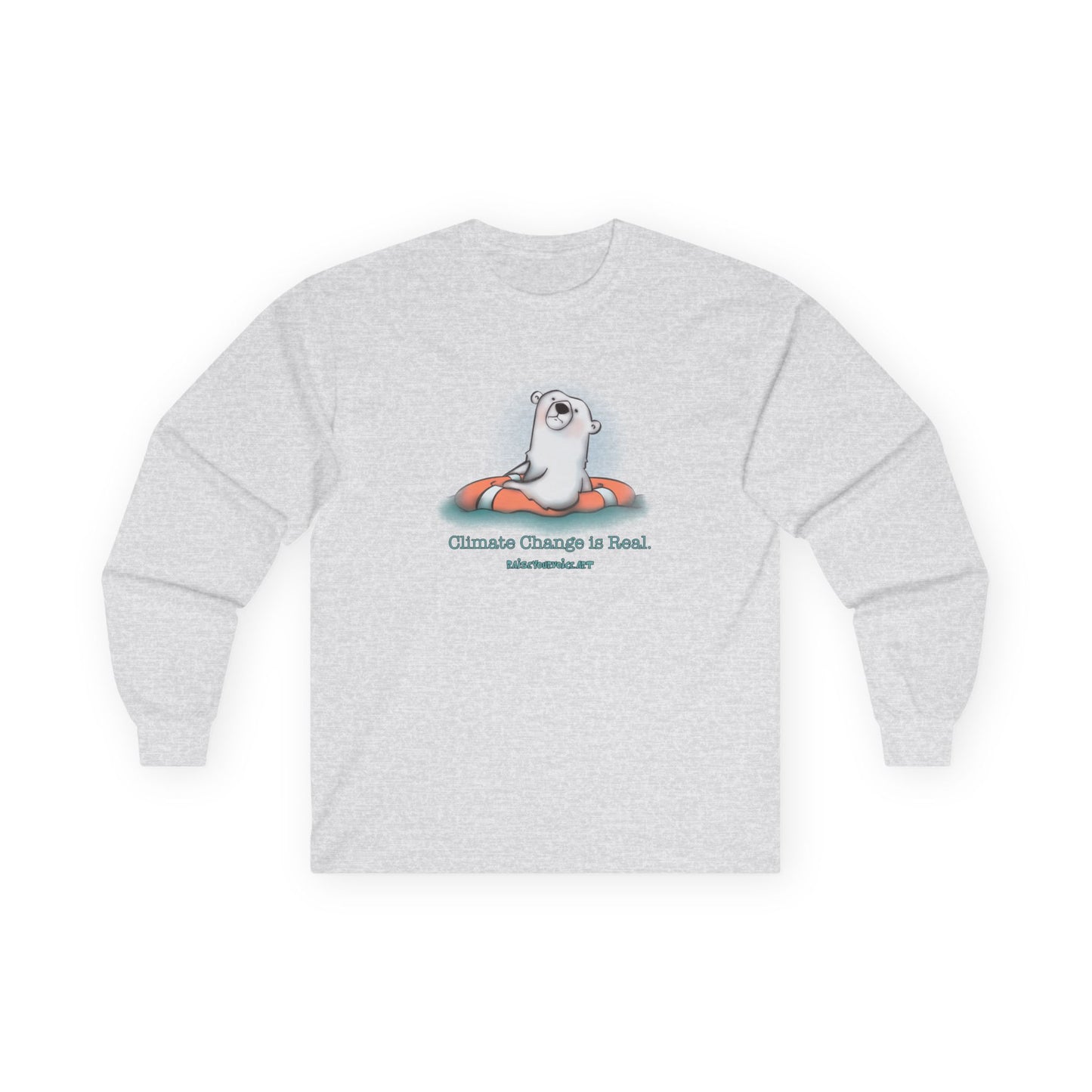 Yes, Climate Change is Real Long Sleeve Tee | Unisex Ultra Cotton