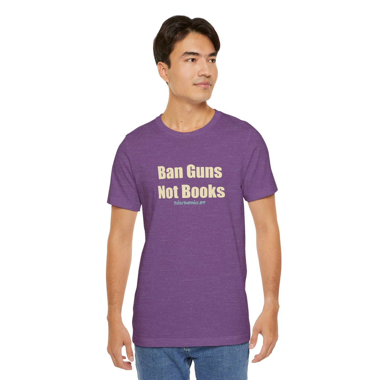 Ban Guns Not Books,  Unisex Tee