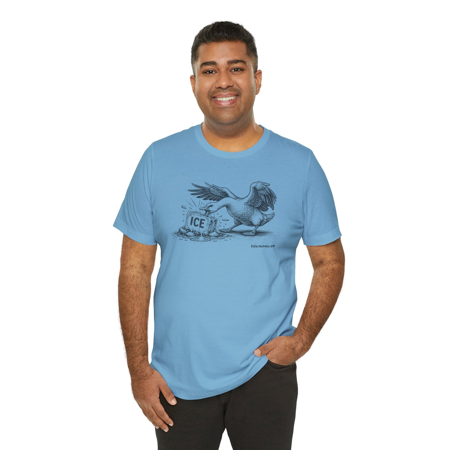 Methods of Resistance: Relentless Chaos - Goose, unisex tee.