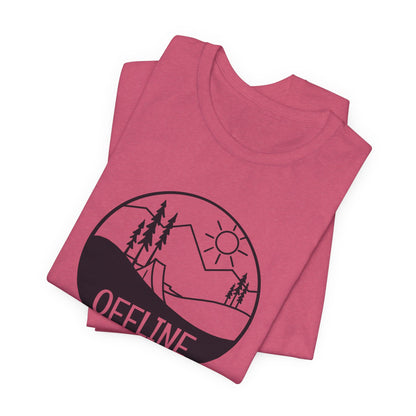 Offline,  Unisex Jersey Short Sleeve Tee