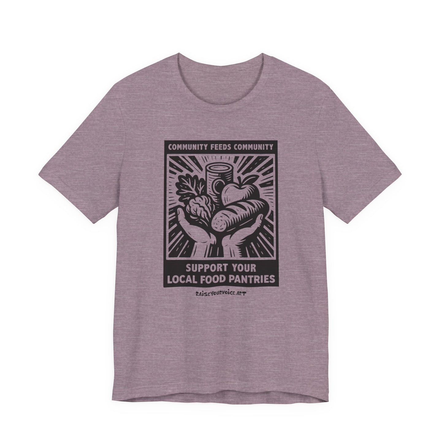 Community Feeds Community, Food Security Awareness Unisex Tee