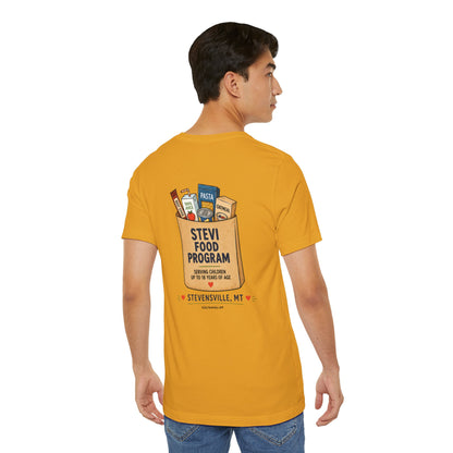Stevi Food Program Grocery Bag – Unisex Jersey Short Sleeve Tee