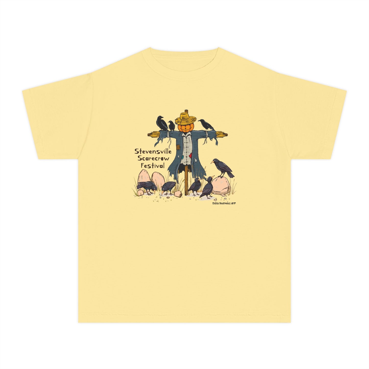 Stevensville Scarecrow Festival – Youth Midweight Tee