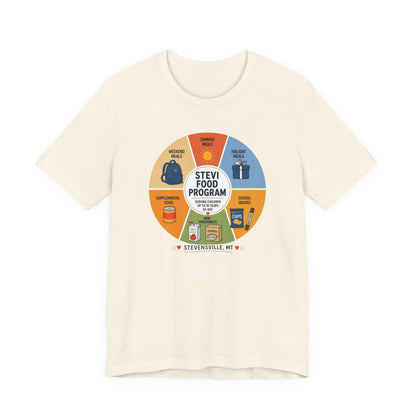 Stevi Food Program – Unisex Jersey Short Sleeve Tee