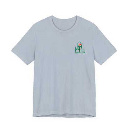 I support Haven House Food Bank – for all who enter, unisex tee