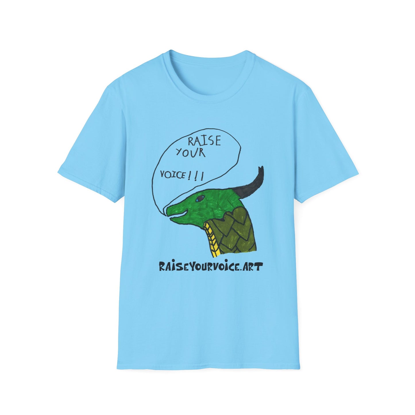 Dragons for the environment tee - unisex soft style tee
