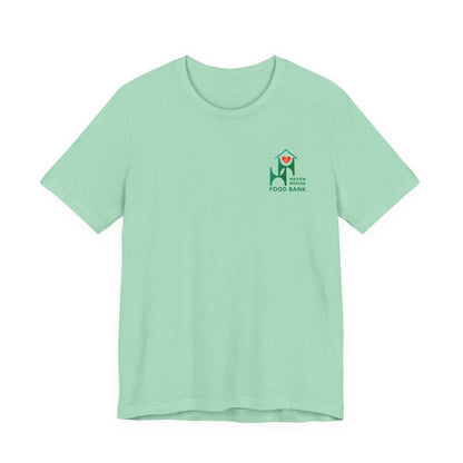 I support Haven House Food Bank – for all who enter, unisex tee