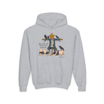 Stevensville Scarecrow Festival – Youth Heavy Blend Hooded Sweatshirt