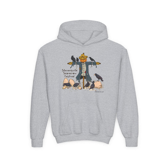 Stevensville Scarecrow Festival – Youth Heavy Blend Hooded Sweatshirt