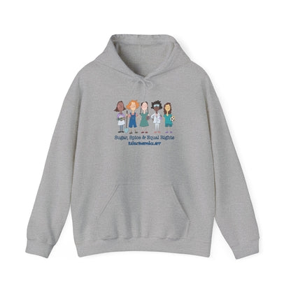 Sugar, Spice & Equal Rights!  Equality Hoodie