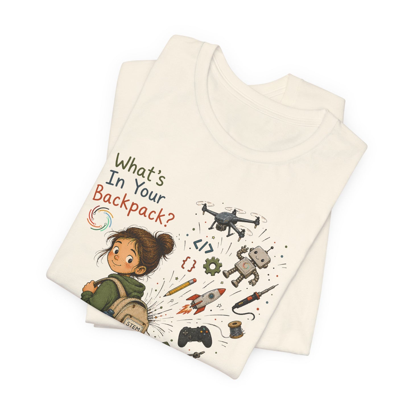 What's in Your Backpack?  Unisex Jersey Short Sleeve Tee