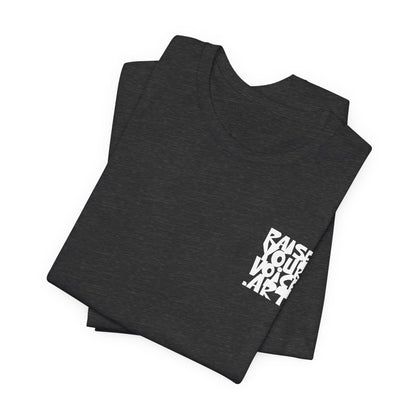 Montana Plan Ballot Box, image on back, unisex tee