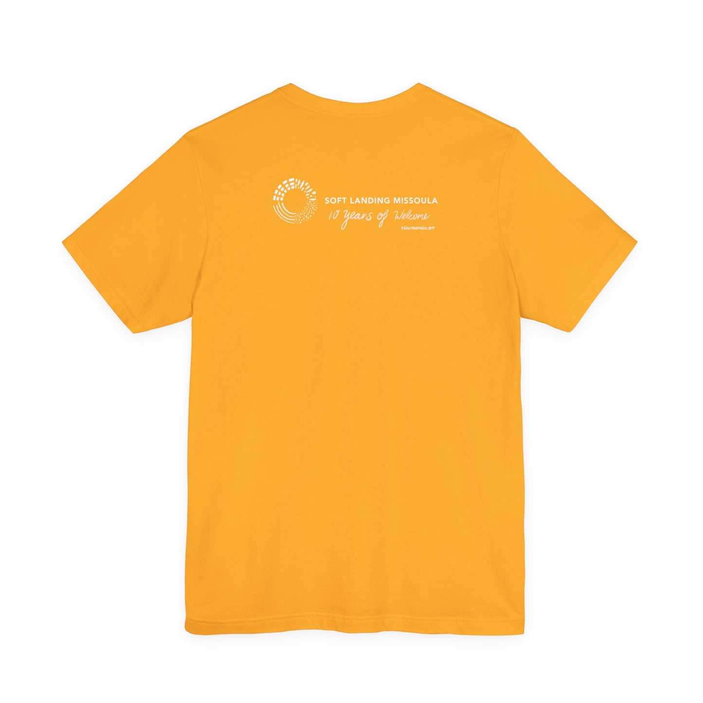 Soft Landing Missoula - 10 Years Welcome, unisex tee.