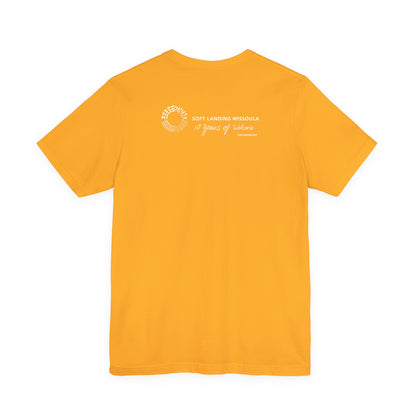 Soft Landing Missoula - 10 Years Welcome, unisex tee.