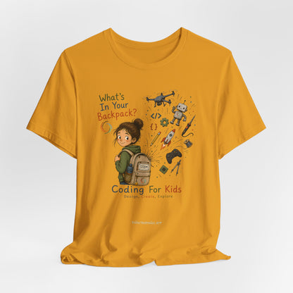 What's in Your Backpack?  Unisex Jersey Short Sleeve Tee