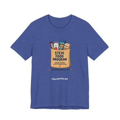 Stevi Food Program Grocery Bag – Unisex Jersey Short Sleeve Tee