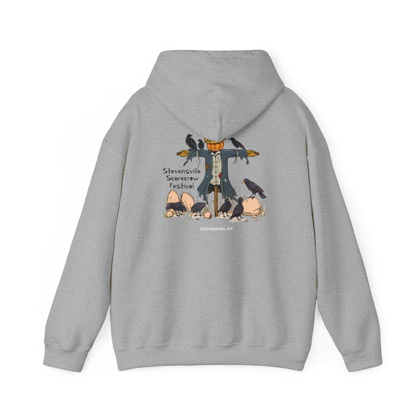 Stevensville Scarecrow Festival – Unisex Heavy Blend™ Hooded Sweatshirt