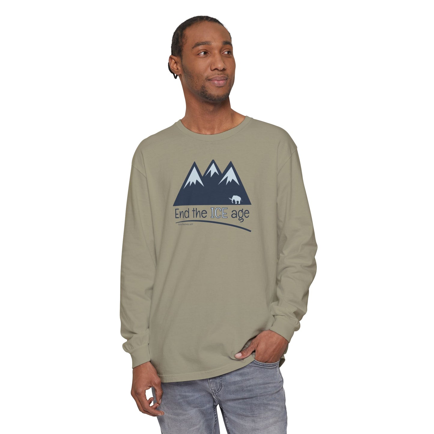 End the ICE age, long sleeve tee