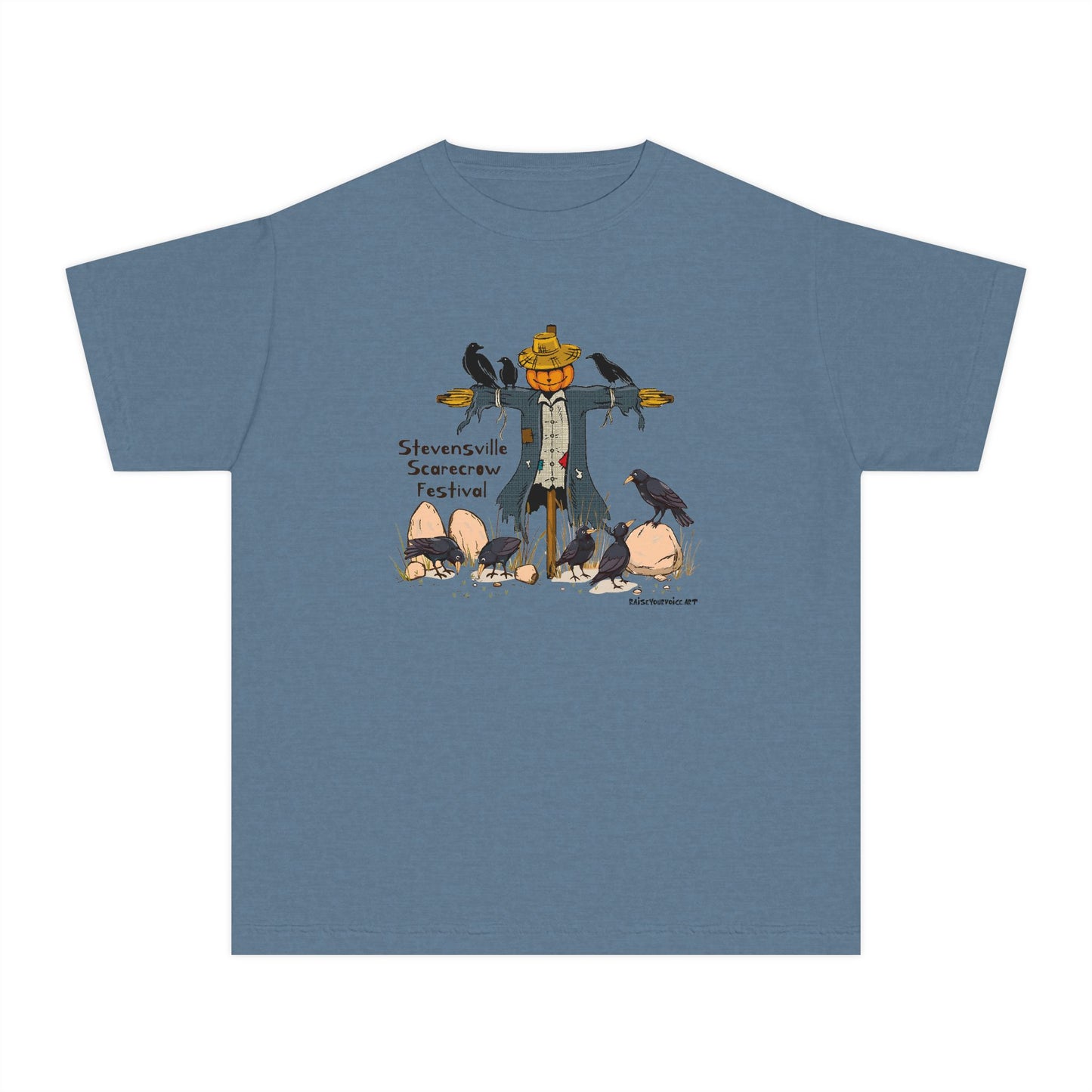 Stevensville Scarecrow Festival – Youth Midweight Tee