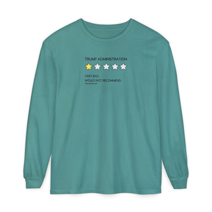 One Star Review, long sleeve tee