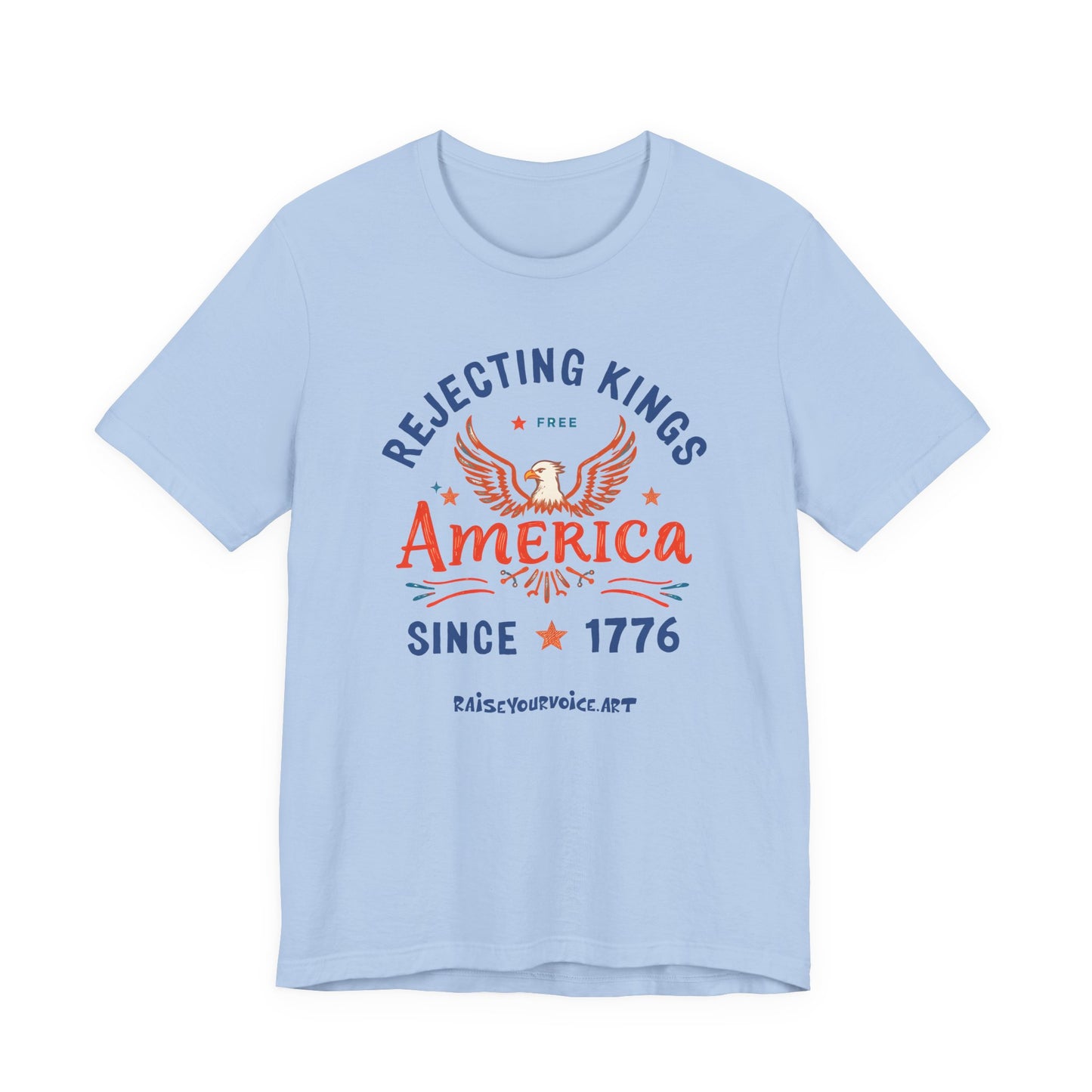 Patriotic Tee for Freedom Lovers, American Flag T-Shirt, 4th of July Outfits, Election Day Apparel, Casual Statement Top