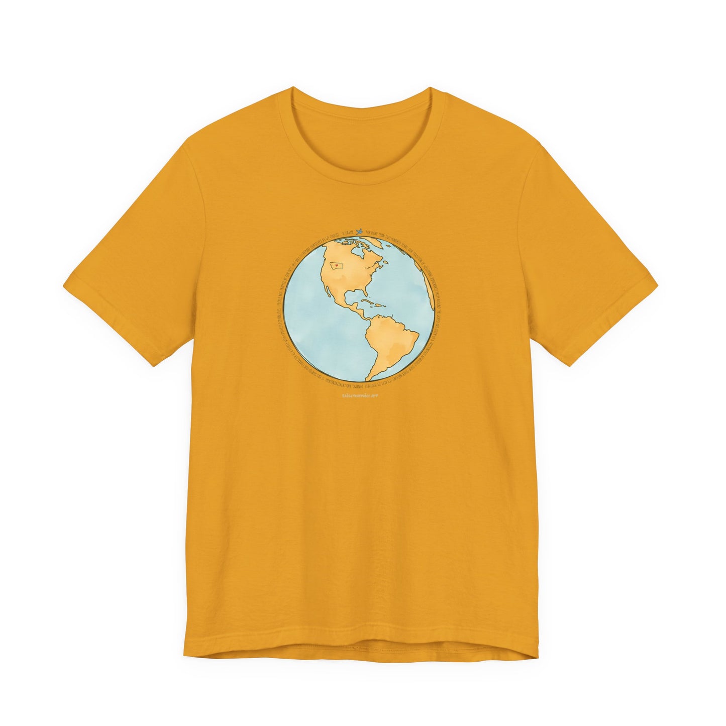 World view, Obama immigration quote, unisex tee