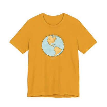 World view, Obama immigration quote, unisex tee