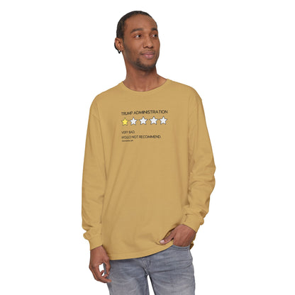 One Star Review, long sleeve tee