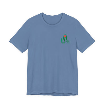 I support Haven House Food Bank – for all who enter, unisex tee