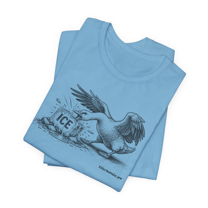Methods of Resistance: Relentless Chaos - Goose, unisex tee.