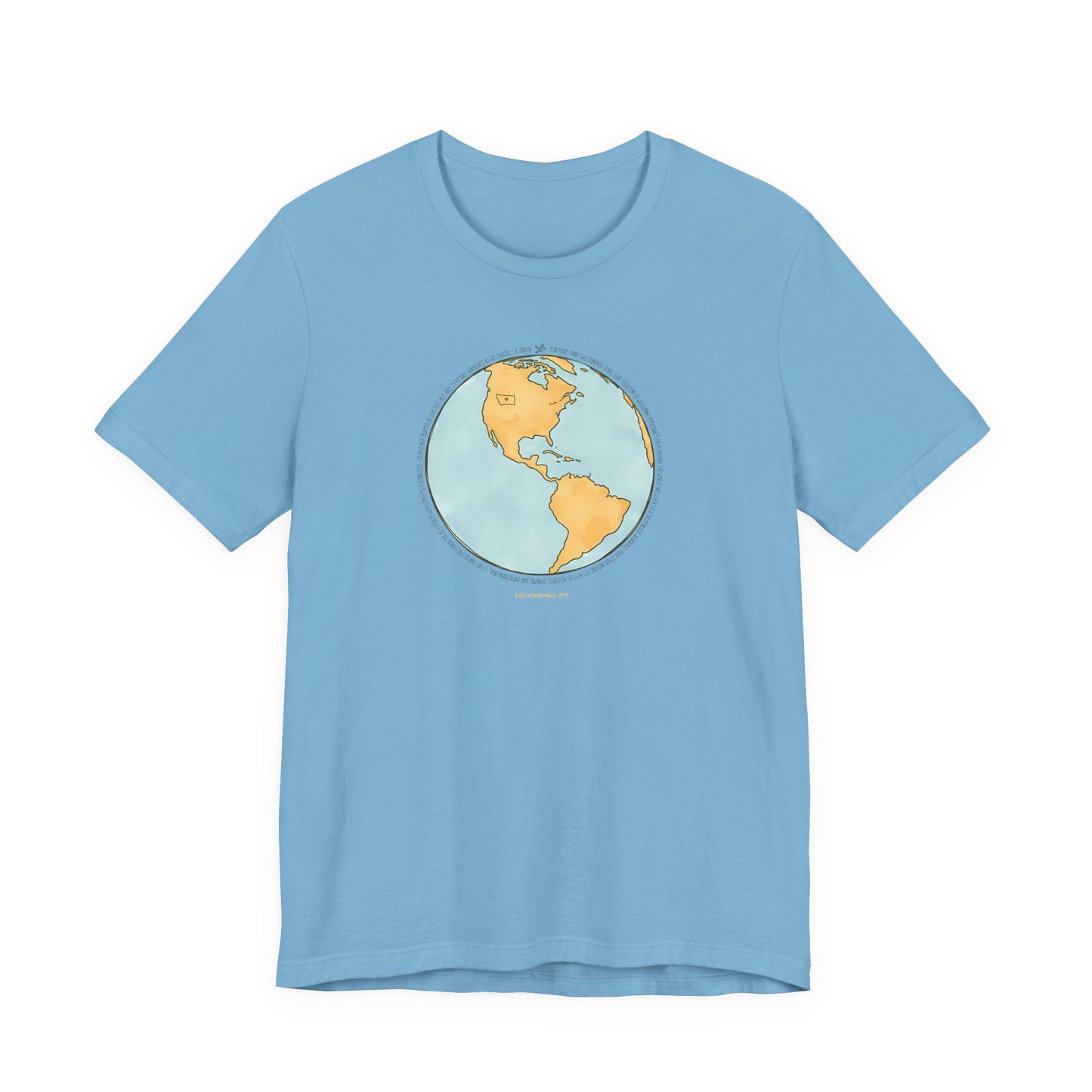 World view, Obama immigration quote, unisex tee
