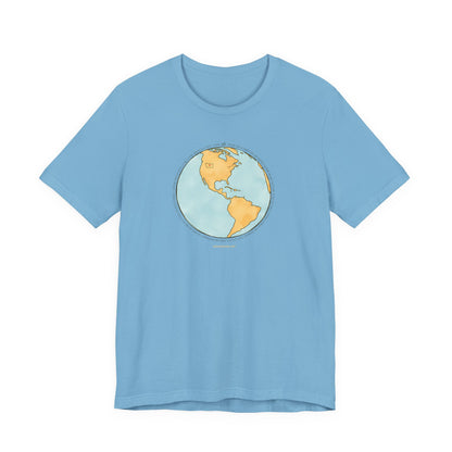 World view, Obama immigration quote, unisex tee