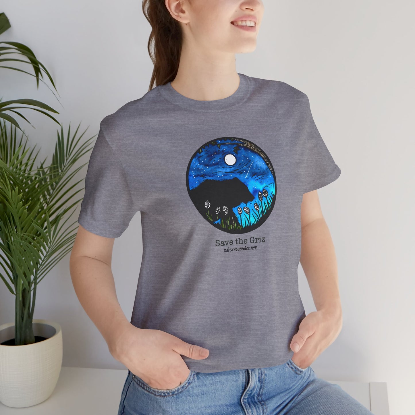 Save The Griz! - Unisex Short Sleeve T-Shirt