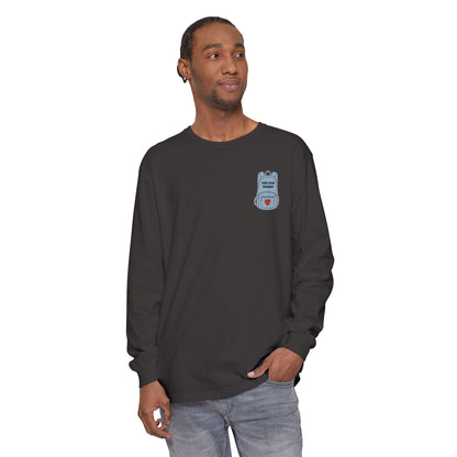 Stevi Food Program in the round, image on the back - Unisex Long Sleeve