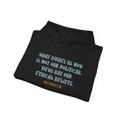 Ethical Beliefs Hoodie - Unisex Heavy Blend Sweatshirt