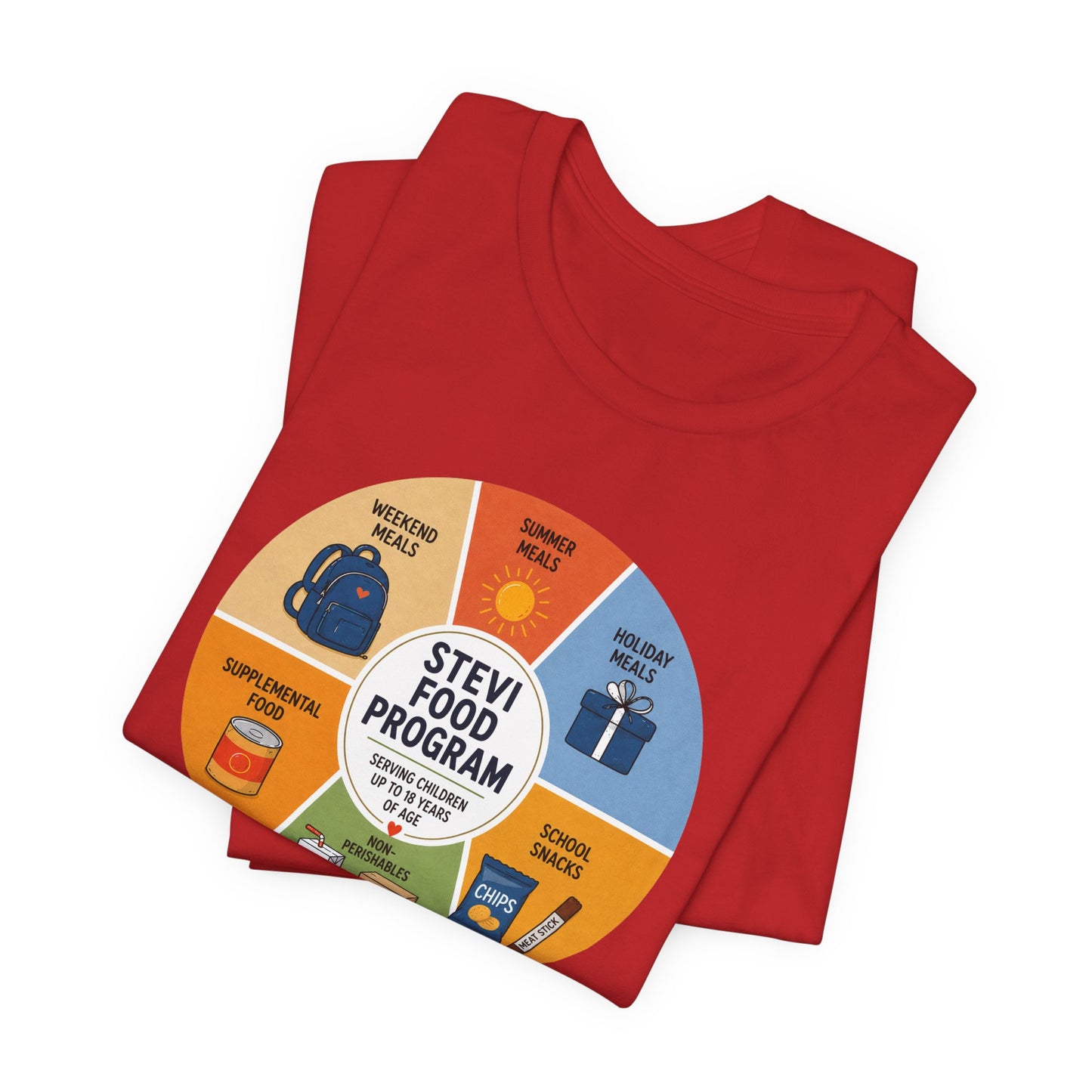 Stevi Food Program – Unisex Jersey Short Sleeve Tee