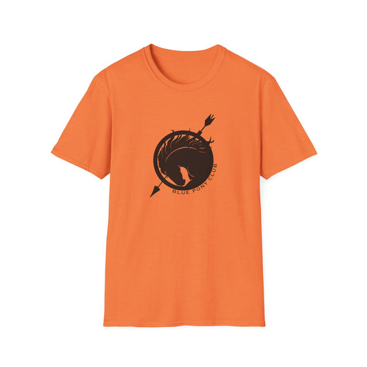 Blue Pony Club & Social Justice Message - Unisex Softstyle T-Shirt