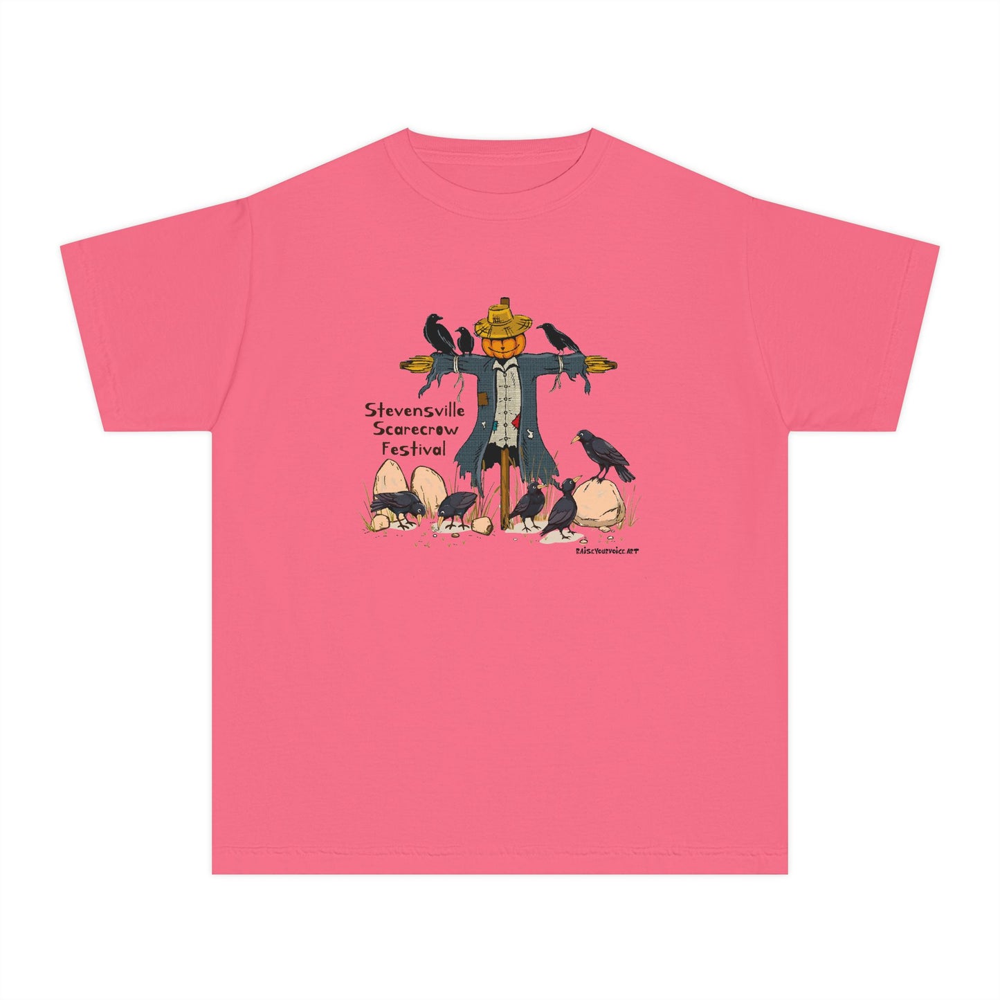 Stevensville Scarecrow Festival – Youth Midweight Tee
