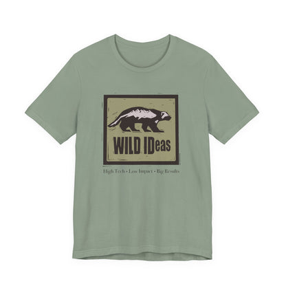 Wild Ideas Wolverine, unisex tee.