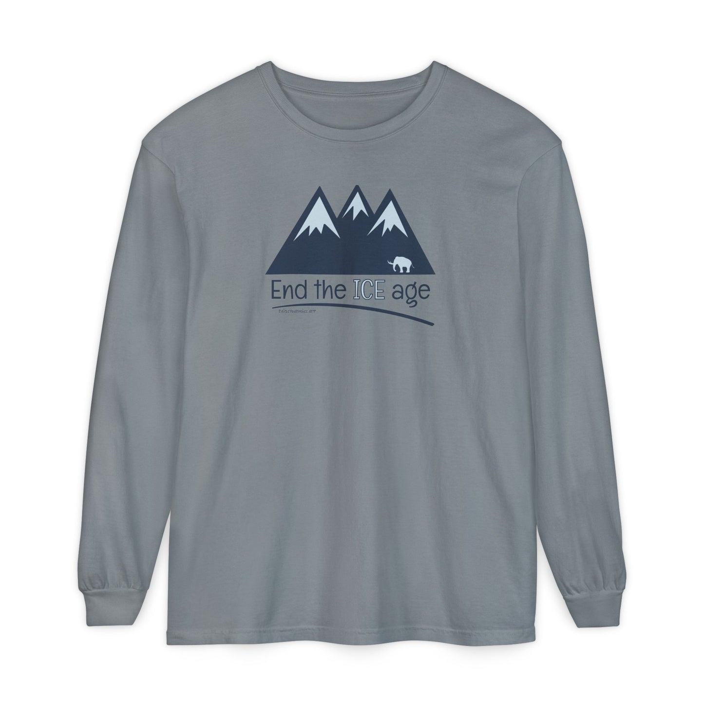 End the ICE age, long sleeve tee