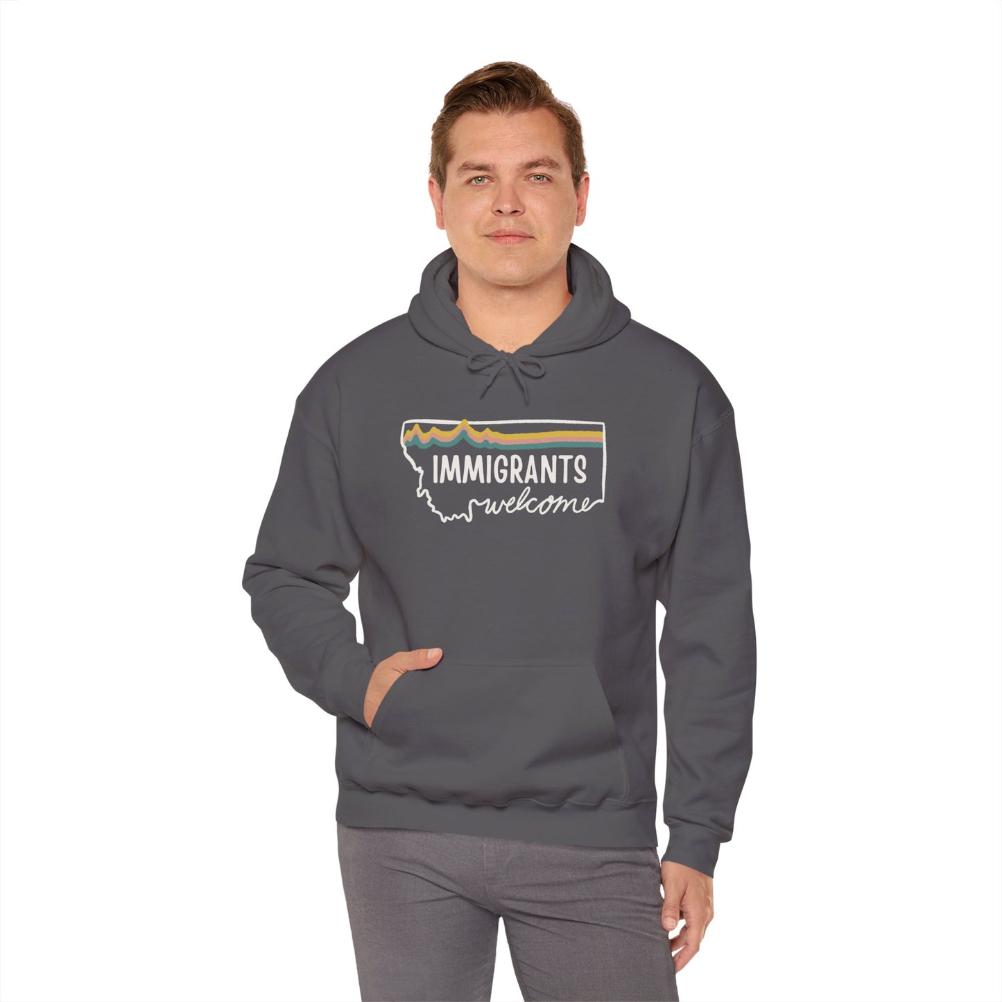 Soft Landing Missoula - 10 Years Welcome, unisex hoodie.