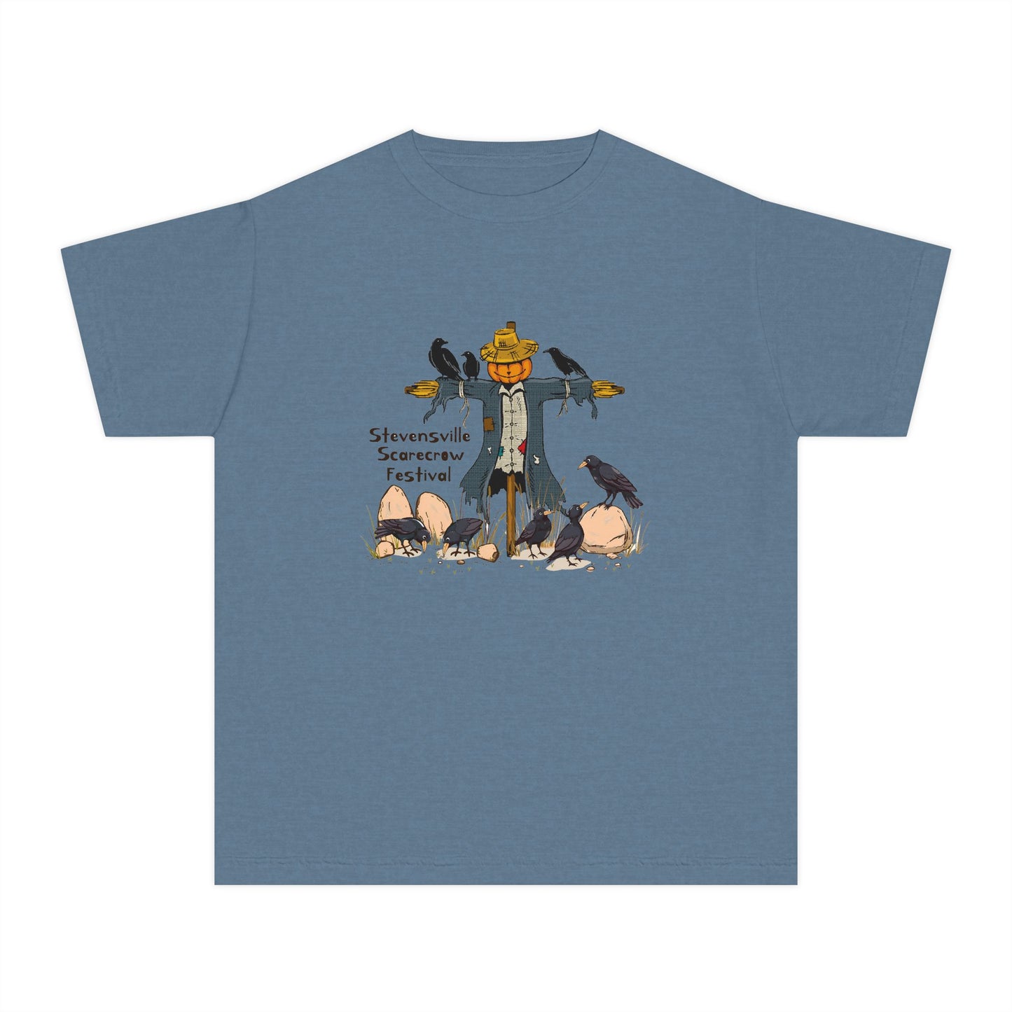 Stevensville Scarecrow Festival – Youth Midweight Tee