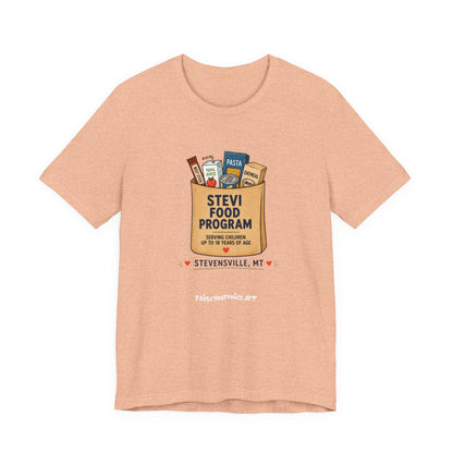 Stevi Food Program Grocery Bag – Unisex Jersey Short Sleeve Tee